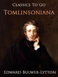 Cover-Bild zum Titel 'Tomlinsoniana' von 'Edward Bulwer-Lytton'