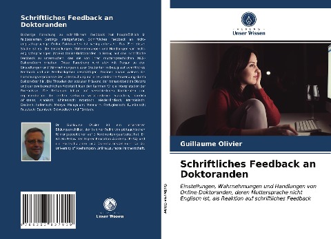 Schriftliches Feedback an Doktoranden - Guillaume Olivier