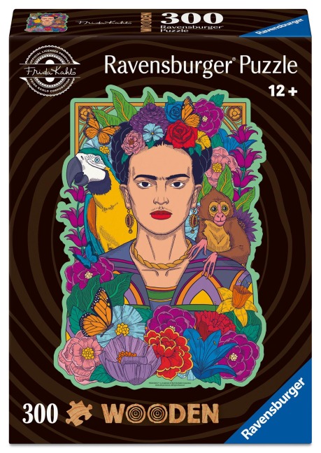 Wooden Puzzle 300 Teile - Frida Kahlo - 