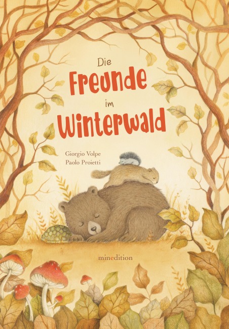 Die Freunde im Winterwald - Giogio Volpe