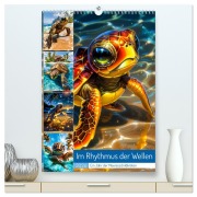 Cover-Bild zum Titel 'Im Rhythmus der Wellen (hochwertiger Premium Wandkalender 2026 DIN A2 hoch), Kunstdruck in Hochglanz' von 'Steffen Gierok-Latniak'