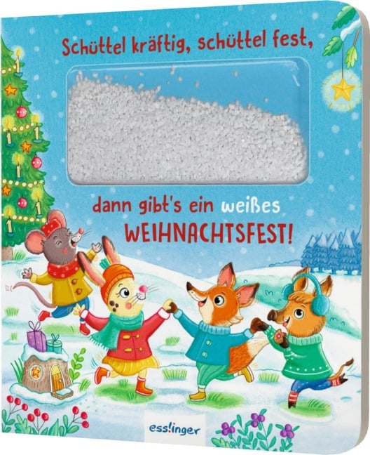 Schüttel-Pappe: Schüttel kräftig, schüttel fest, dann gibt's ein weißes Weihnachtsfest! - Madlen Ottenschläger