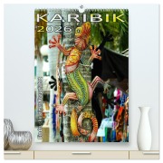 Cover-Bild zum Titel 'Karibik - Eindrücke einer Kreuzfahrt (hochwertiger Premium Wandkalender 2026 DIN A2 hoch), Kunstdruck in Hochglanz' von 'Rolf Frank'