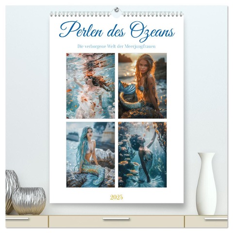 Perlen des Ozeans (hochwertiger Premium Wandkalender 2025 DIN A2 hoch), Kunstdruck in Hochglanz - Steffen Gierok-Latniak