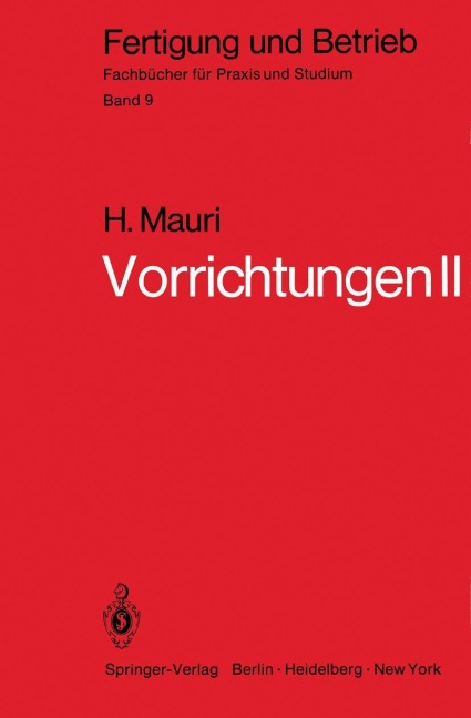 Vorrichtungen II - H. Mauri