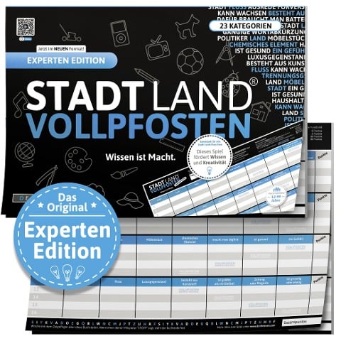 DENKRIESEN - STADT LAND VOLLPFOSTEN® - EXPERTEN EDITION - "Wissen ist Macht." - A4 - Denis Görz, Ricardo Barreto