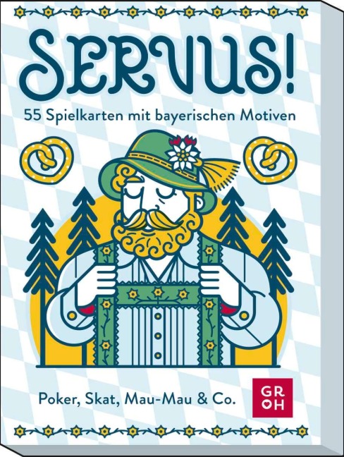Servus! 55 Spielkarten mit bayerischen Motiven - 