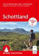 Cover-Bild zum Titel 'ROTHER Wanderführer Schottland. 63 Tages- und Mehrtageswanderungen an den Küsten und in den Highlands' von 'Edith Kreutner, Ralf Gantzhorn'