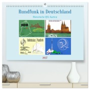 Cover-Bild zum Titel 'Rundfunk in Deutschland - Historische QSL-Karten (hochwertiger Premium Wandkalender 2027 DIN A2 quer), Kunstdruck in Hochglanz' von 'Henning von Löwis of Menar'