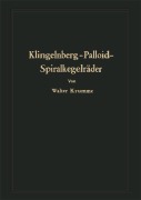 Cover-Bild zum Titel 'Klingelnberg-Palloid-Spiralkegelräder' von 'Walter Krumme'