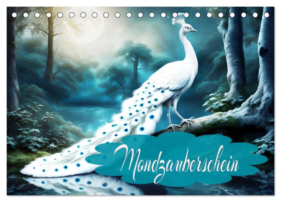 Mondzauberschein (Tischkalender 2026 DIN A5 quer), CALVENDO Monatskalender - Dusanka Djeric
