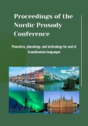 Cover-Bild zum Titel 'Proceedings of the 13th International Conference of Nordic Prosody' von ''