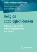Cover-Bild zum Titel 'Religion soziologisch denken' von ''