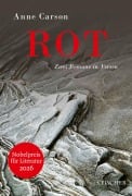 Cover-Bild zum Titel 'Rot' von 'Anne Carson'