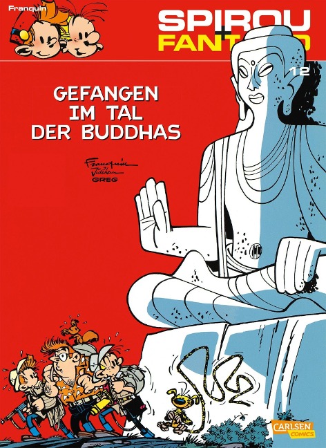 Spirou und Fantasio 12: Gefangen im Tal der Buddhas - André Franquin