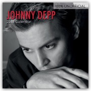 Cover-Bild zum Titel 'Johnny Depp 2026 - 16-Monatskalender' von 'The Gifted'