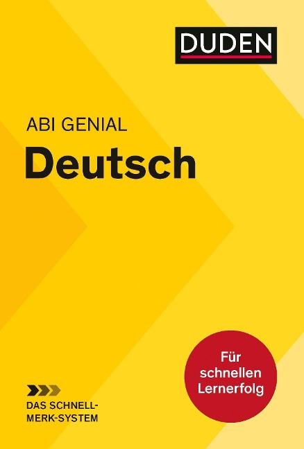Abi genial Deutsch: Das Schnell-Merk-System - Monika Bornemann, Christine Schlitt, Michael Bornemann