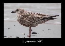 Cover-Bild zum Titel 'Vogelparadies 2025 Fotokalender DIN A3' von 'Tobias Becker'