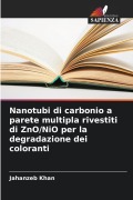 Cover-Bild zum Titel 'Nanotubi di carbonio a parete multipla rivestiti di ZnO/NiO per la degradazione dei coloranti' von 'Jahanzeb Khan'