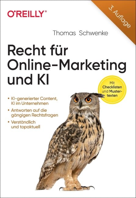 Recht für Online-Marketing und KI - Thomas Schwenke
