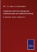 Cover-Bild zum Titel 'Annalen des Vereins für Nassauische Alterthumskunde und Geschichtsforschung' von 'Verein fur Nassauische Alterthumskunde'