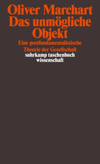 Das unmögliche Objekt - Oliver Marchart