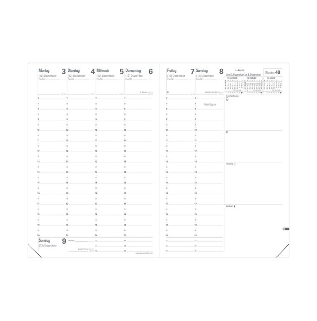 Kalendereinlage Minister 2026 - 