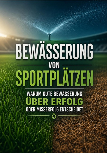 Der große Leitfaden für perfekte Sportplatzbewässerung - Wie Sie Ihren Rasen dauerhaft gesund, effizient und kostensparend bewässern - Bedran Capan
