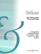 Cover-Bild zum Titel 'Vier letzte Lieder / Four Last Songs' von 'Richard Strauss'