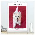 Der Westie - Portrait eines West Highland White Terriers (hochwertiger Premium Wandkalender 2025 DIN A2 hoch), Kunstdruck in Hochglanz - Angela Rohde