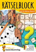 Cover-Bild zum Titel 'Rätselblock ab 12 Jahre, Band 2' von 'Joshua Schulz'