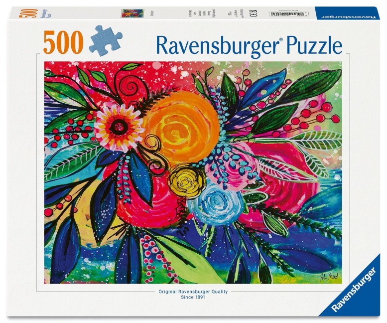 Erwachsenenpuzzle 500 Teile - Farbenexplosion - 