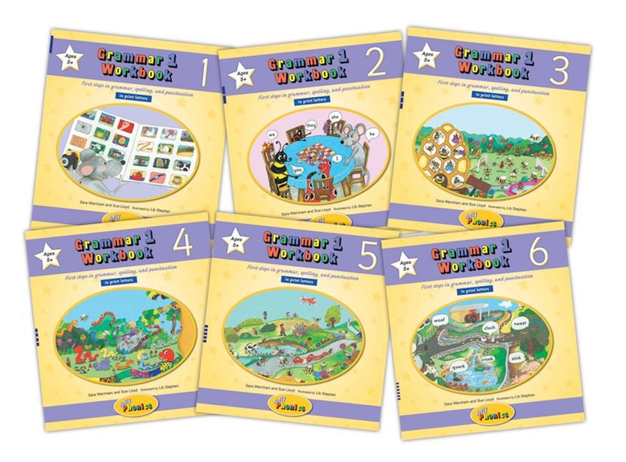 Grammar 1 Workbooks 1-6 - Sara Wernham, Sue Lloyd