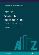 Cover-Bild zum Titel 'Strafrecht Besonderer Teil' von 'Wilfried Küper, Jan Zopfs'