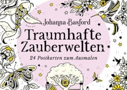 Cover-Bild zum Titel 'Traumhafte Zauberwelten' von 'Johanna Basford'
