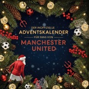 Cover-Bild zum Titel 'Der inoffizielle Adventskalender für Fans von Manchester United' von 'Leon Münch'