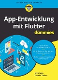 Cover-Bild zum Titel 'App-Entwicklung mit Flutter für Dummies' von 'Mira Jago, Verena Zaiser'