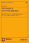 Cover-Bild zum Titel 'Rechtsbehelfe bei Verständigungen' von 'Florian Ruhs'