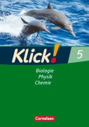 Cover-Bild zum Titel 'Klick! Biologie, Chemie, Physik. 5. Schuljahr. Arbeitsheft. Westliche Bundesländer' von 'Sylvia Gredig, Catrin Nossek, Doris-Carola Späth, Gila Tautz, Alexandra Windsor'