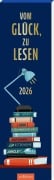 Cover-Bild zum Titel 'Lesezeichenkalender Vom Glück, zu lesen 2026' von ''
