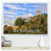 Cover-Bild zum Titel 'Die Eifel und ihre Regionen - Die Vulkaneifel (hochwertiger Premium Wandkalender 2026 DIN A2 quer), Kunstdruck in Hochglanz' von 'Arno Klatt'