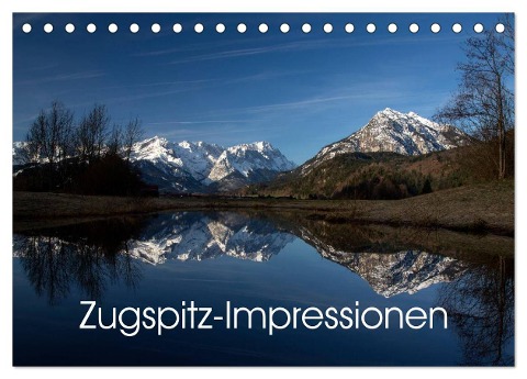 Zugspitz-Impressionen (Tischkalender 2025 DIN A5 quer), CALVENDO Monatskalender - Andreas Müller