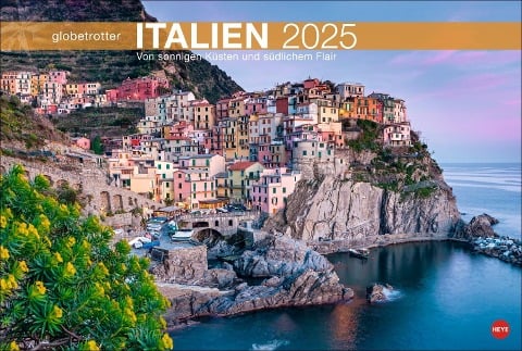 Italien Globetrotter Kalender 2025 - Von sonnigen Küsten und südlichem Flair - 