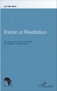 Cover-Bild zum Titel 'Parole et Révélation' von 'Jean Somboro'