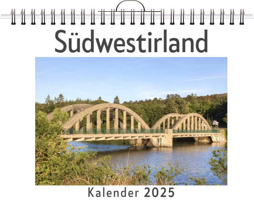 Südwestirland - (Wandkalender 2025, Kalender DIN A4 quer, Monatskalender im Querformat mit Kalendarium, das perfekte Geschenk) - Theo Wolf