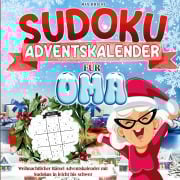 Cover-Bild zum Titel 'Sudoku Adventskalender für Oma' von 'Max Briese'