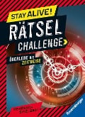 Cover-Bild zum Titel 'Stay alive! Rätsel-Challenge - Überlebe die Zeitreise' von 'Anne Scheller'
