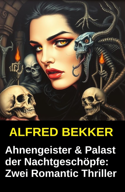 Ahnengeister & Palast der Nachtgeschöpfe: Zwei Romantic Thriller - Alfred Bekker