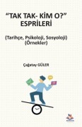 Cover-Bild zum Titel 'Tak Tak - Kim O Esprileri' von 'Cagatay Güler'