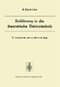 Cover-Bild zum Titel 'Einführung in die theoretische Elektrotechnik' von 'Karl Küpfmüller'
